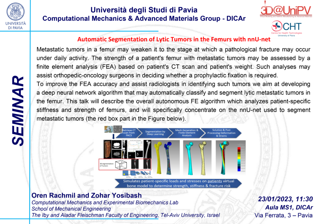 seminar on "Automatic Segmentation of Lytic Tumors"